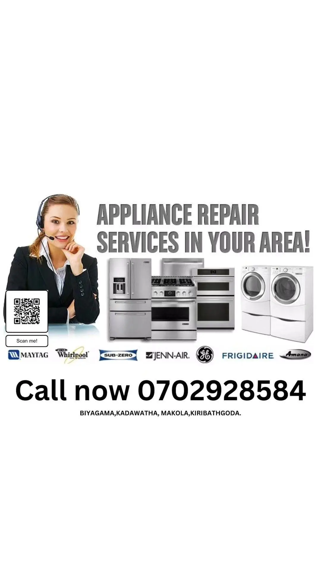 Home appliances repair 